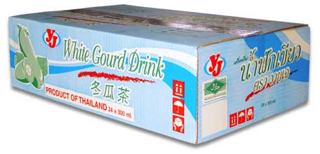 Carton of Can White Gourd Drink YJ Brand