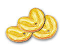 daddy ken heart shape puff pastry with sugar